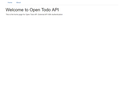 Open Todo API